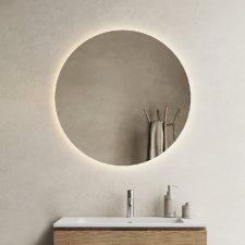  Kerek tükör (LED világítás körbe) 100 cm fürdőszoba bútor