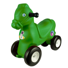 Kerekes ló, zöld - ROBENTOYS lábbal hajtható járgány