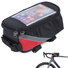  Kerékpáros táska telefon tartóval vízálló - vázra kerékpáros táska