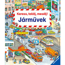  Keress, találj, mesélj! Járművek gyermek- és ifjúsági könyv