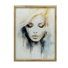 KERET FALI PLAKÁT Akvarell DREAM 50x70 CM MATT PAPÍR grafika, keretezett kép