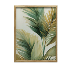 KERET FALI PLAKÁT DUMB TROPICS 30x40 CM ARANY grafika, keretezett kép