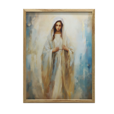  KERET FALI PLAKÁT MARY SACRED BEAUTY 70x100 CM grafika, keretezett kép