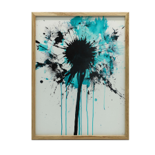 KERET FALI PLAKÁT PANTAK MOZGÁSBAN 50x70 CM MATT grafika, keretezett kép