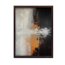 KERET FALI PLAKÁT SORDÍTOTT SZÍNEK 70x100 CM FEKETE KERET grafika, keretezett kép