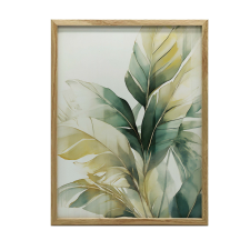 KERET FALI PLAKÁT TROPICAL HARMONY 70x100 CM FEKETE grafika, keretezett kép