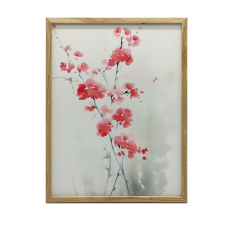 KERET NÉLKÜL 70x100 CM MATTE FALI PLAKÁT TAVASZI CSERE BÁJJA grafika, keretezett kép