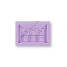  Kerítés Elem Szilikon Fondant Forma – Cukrászati Díszítéshez sütés és főzés