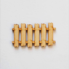  Kerítés, mérete: 125x70x3 mm dekorációs kellék