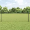  Kerítés oszlopokkal Szürke 0.8 x 10 m Acél