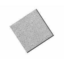 KERMA falpanel 25×25 cm ezüst színű műbőr falburkolat Rocks Silver tapéta, díszléc és más dekoráció