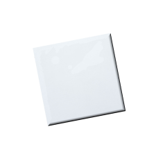 KERMA falpanel 50x50 cm fehér színű műbőr falburkolat Melody 001 tapéta, díszléc és más dekoráció