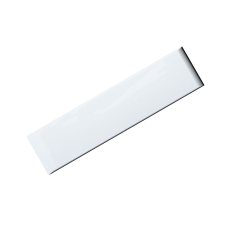 KERMA falpanel fehér színű 25x100 cm műbőr falburkolat Melody 001 tapéta, díszléc és más dekoráció
