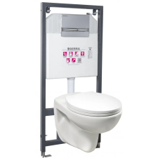 Kerra Doris Adriatic CH falba építhető WC tartály szett szaniter