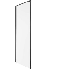 Kerra Long SC 90 zuhanyfal fekete kád, zuhanykabin