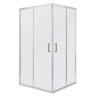 Kerra Malibu SQ 100x70 szögletes zuhanykabin zuhanytálca nélkül