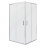 Kerra Malibu SQ 100x90 szögletes zuhanykabin zuhanytálca nélkül