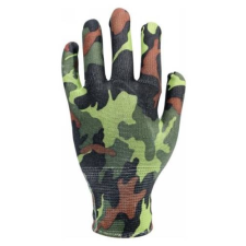  Kertészkesztyű terepmintával védőkesztyű