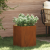  Kerti cserép Rozsdás 50 x 32 x 40 cm Corten acél