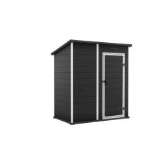  Kerti ház Keter Essential 6 x 4 sötétszürke / fehér, padlóval kerti tárolás