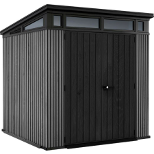  Kerti ház Keter PENT Signature 7 x7 Vertical szürke, padlóval kerti tárolás