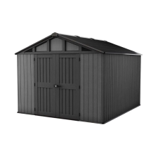  Kerti ház Keter Stronghold 10 x 11,5 szürke, padlózattal kerti tárolás