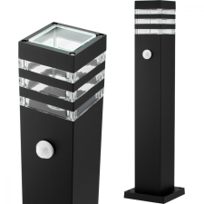  Kerti lámpa kültéri oszlopon álló LED E27 60cm + mozgásérzékelő kültéri világítás