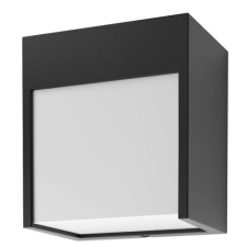 Kerti lámpa LED fali lámpa BALIMO 12W 4000K IP54 Négyzet Fekete RABALUX kültéri világítás