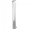 Kerti LED állólámpa, fehér (10W/1000Lumen) 80 cm, természetes fehér