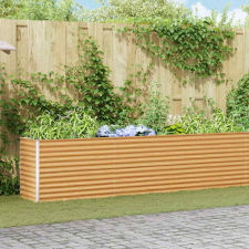  Kerti magaságyás 582 x 50 x 68 cm Horganyzott acél kerti tárolás