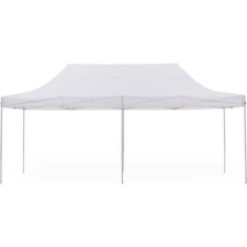 Kerti pavilon, összecsukható 3x6 m, fehér kerti bútor