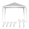 Kerti sátor, pavilon, party sátor, 3x3m, Fehér