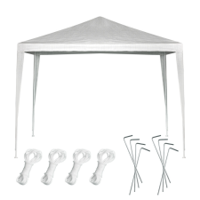 Kerti sátor, pavilon, party sátor, 3x3m, Fehér kerti bútor