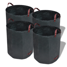 Kerti Szemetes Zsák Sötétzöld 4 db 272 literes 150 g / m² szemetes