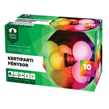 Kertiparti fénysor kültéri világítás