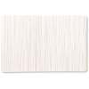 Kesper Tányéralátét - fehér, arany csíkos, 43 × 29 × 0,18cm