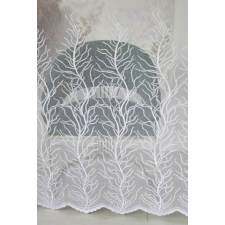 Kész függöny Életfa mintás Fehér 300x180cm lakástextília