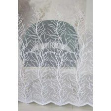 Kész függöny Életfa mintás Fehér 300x250cm lakástextília