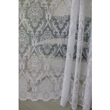  Kész függöny Emily fehér Barok minta 300x250cm lakástextília