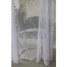  Kész függöny Emily fehér Hullámos moden minta 300x160cm lakástextília