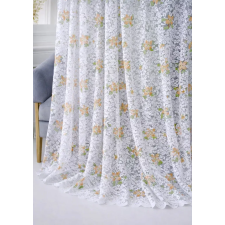  Kész Függöny Grace  Barack Zöld virágos 300x250cm lakástextília