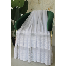  Kész függöny Jacquard fehér modern csíkos mintás 200x180cm lakástextília