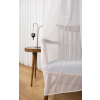  Kész függöny Organza Lux Voial Fehér 500x280cm