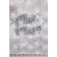  Kész függöny Penelope Fehér Virág 500x250cm lakástextília