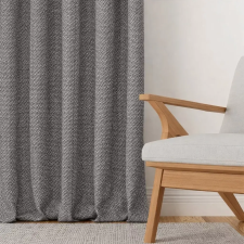  Kész sötétítő függöny Boho 1db 150x250cm  Szürke lakástextília