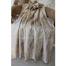  Kész sötétítő függöny Exkluzív Madrid rombusz minta 1db 150x250cm Bézs lakástextília