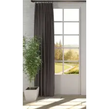 Kész sötétítő függöny Fusion Black Out 1db 140x250cm Szürke lakástextília
