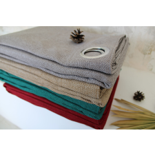  Kész sötétítő függöny Nordic Lux 1db 140x240cm Bordó lakástextília