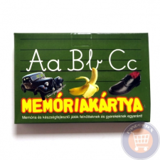  KÉSZSÉGFEJLESZTŐ BETŰS MEMÓRIAKÁRTYA kártyajáték