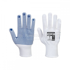  Kesztyű, A110, PVC pontozott, 9/L